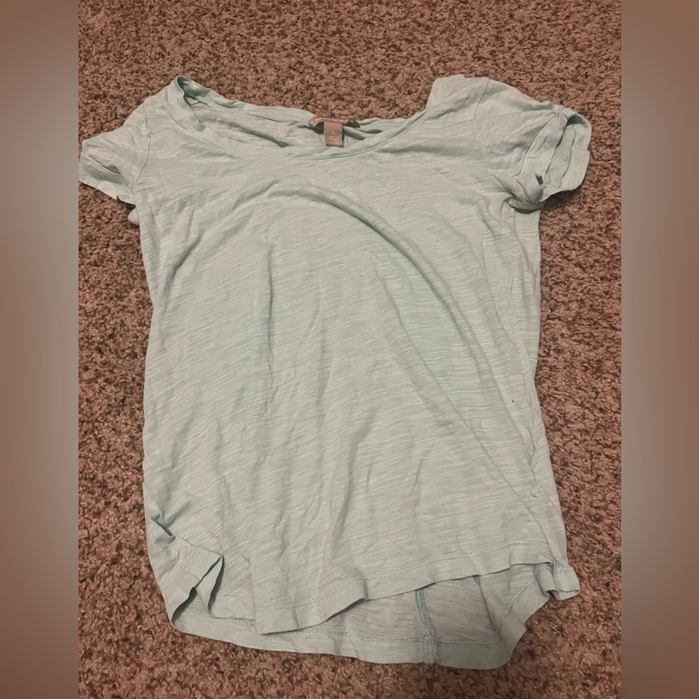 Sea foam green tee-shirt size small from Banana Republic